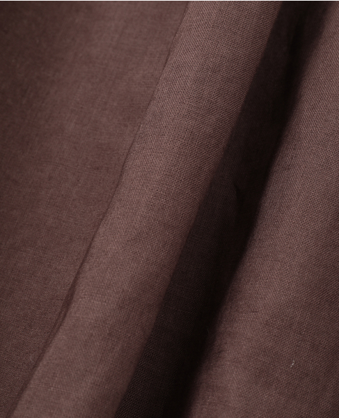 リネンビッグシルエット2WAYリネンシャツ 詳細画像 ブラウン 8