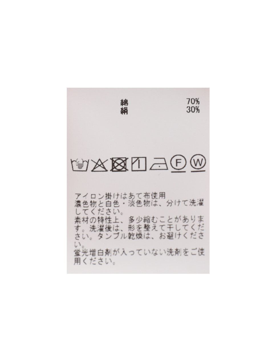 コットンシルク ギャザーブラウス 詳細画像 レッド 6