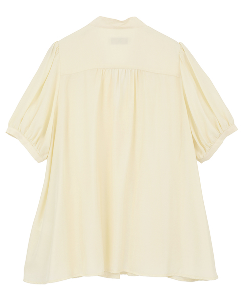 【A_ /エース】シアータックチュニックブラウス 詳細画像 イエロー 2