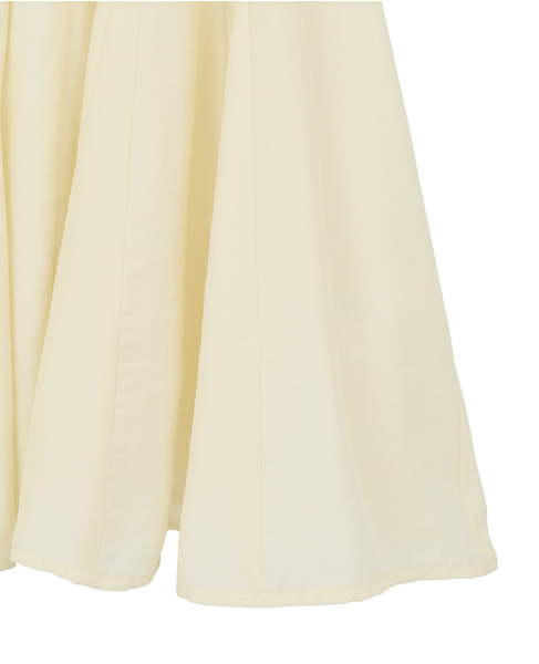 【A_ /エース】シアータックチュニックブラウス 詳細画像 イエロー 5