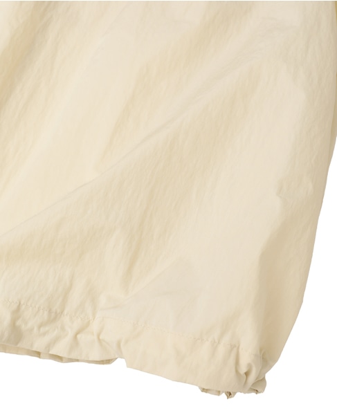 ナイロンフード付コート（フード収納可） 詳細画像 アイボリー 22