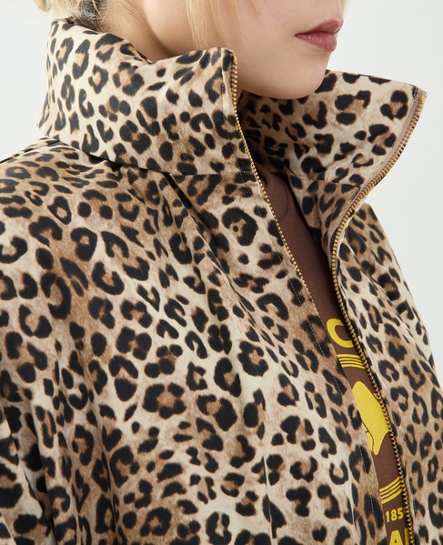 レオパード柄フード付コート（フード収納可） 詳細画像 レオパード 11