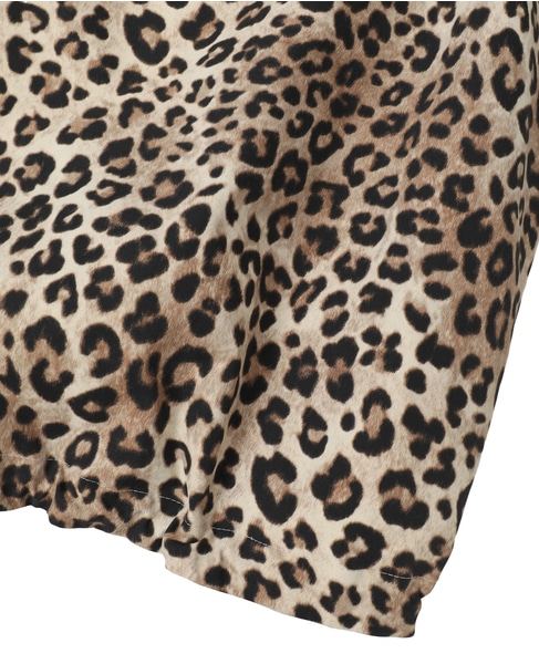 レオパード柄フード付コート（フード収納可） 詳細画像 レオパード 23