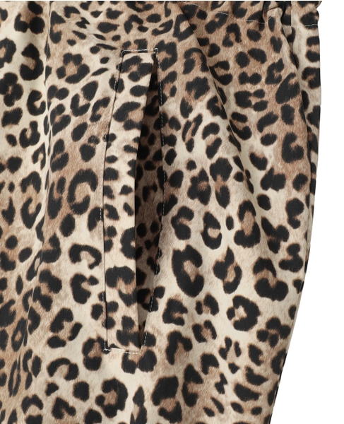 レオパード柄フード付コート（フード収納可） 詳細画像 レオパード 27