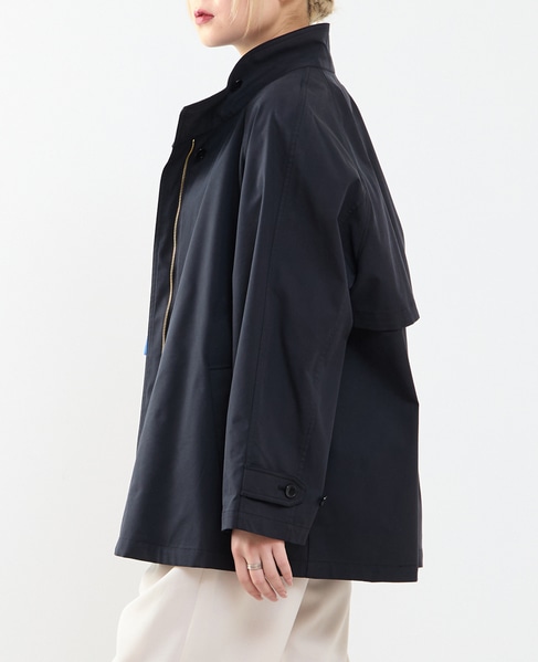 Aラインスタンドコート 詳細画像 ダークネイビー 2