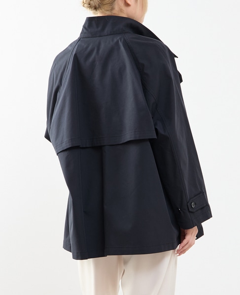 Aラインスタンドコート 詳細画像 ダークネイビー 3