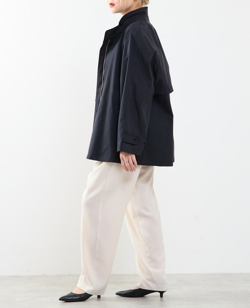 Aラインスタンドコート 詳細画像 ダークネイビー 5