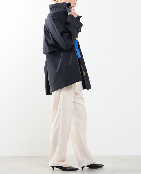 Aラインスタンドコート 詳細画像 ダークネイビー 7