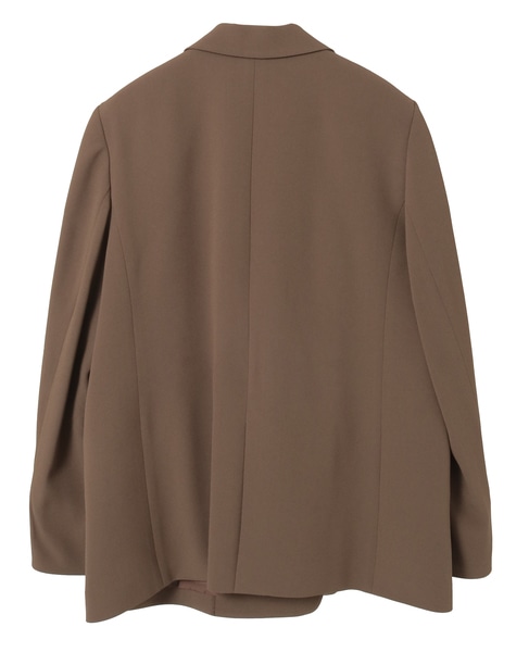 ピークドラペルジャケット 詳細画像 ブラウン 17