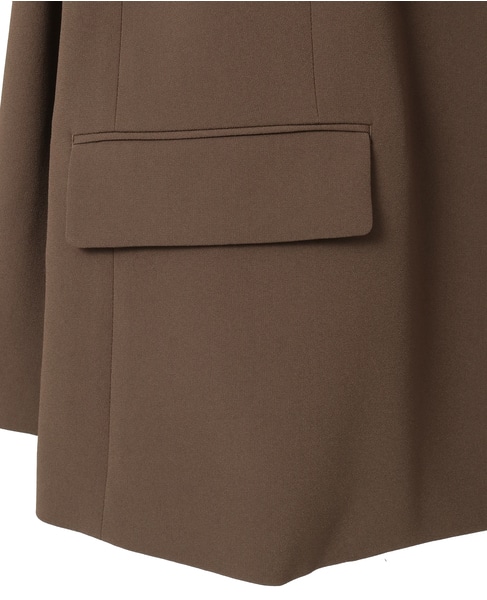 ピークドラペルジャケット 詳細画像 ブラウン 20