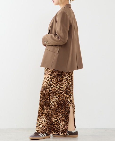 ピークドラペルジャケット 詳細画像 ブラウン 7