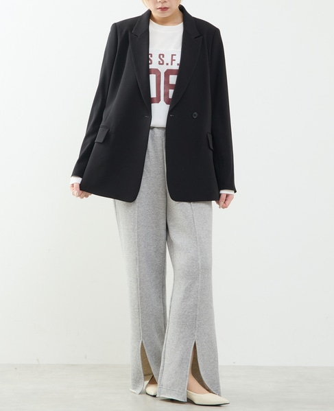 ピークドラペルジャケット 詳細画像 ブラック 5