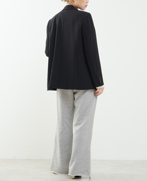 ピークドラペルジャケット 詳細画像 ブラック 7