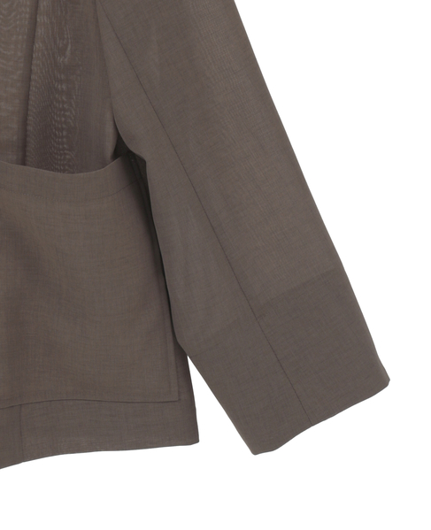 シアージャケット 詳細画像 ダークウッド 15