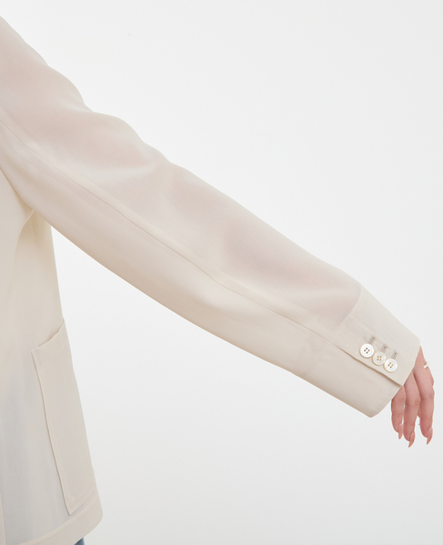 接触冷感シアージャケット 詳細画像 オフホワイト 11