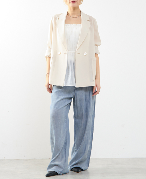 接触冷感シアージャケット 詳細画像 オフホワイト 4