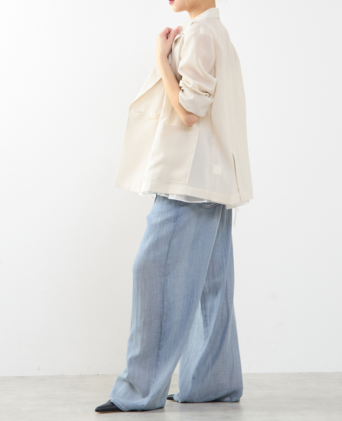 接触冷感シアージャケット 詳細画像 オフホワイト 8