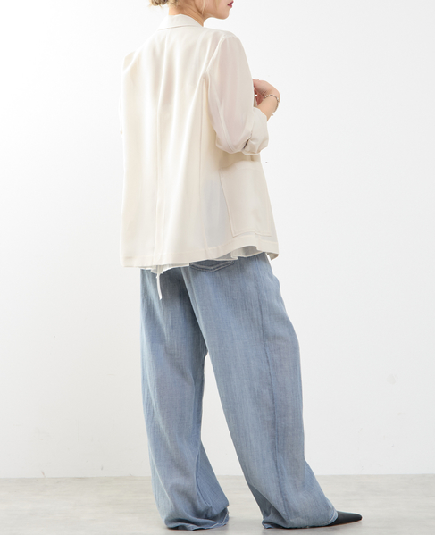 接触冷感シアージャケット 詳細画像 オフホワイト 9