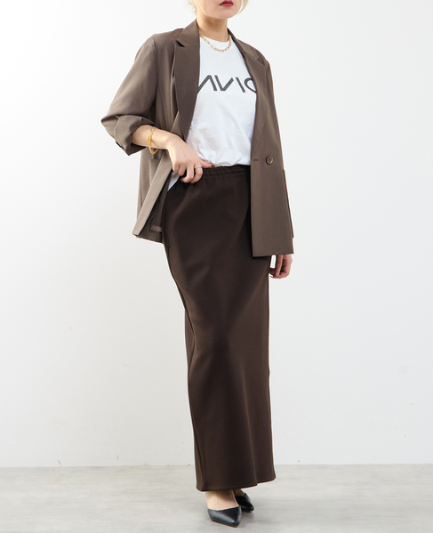 接触冷感シアージャケット 詳細画像 ダークブラウン 4