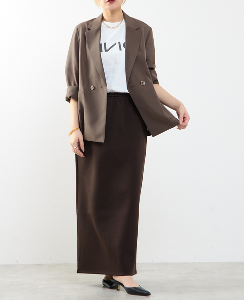 接触冷感シアージャケット 詳細画像 ダークブラウン 5