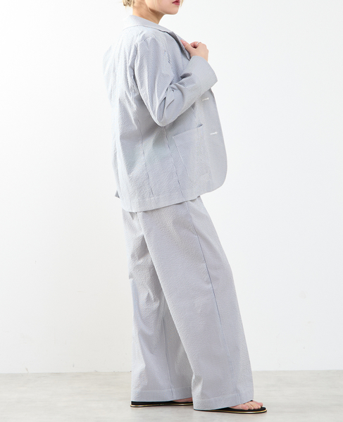 【A_/エース】サッカー ストライプジャケット 詳細画像 ネイビーストライプ 5