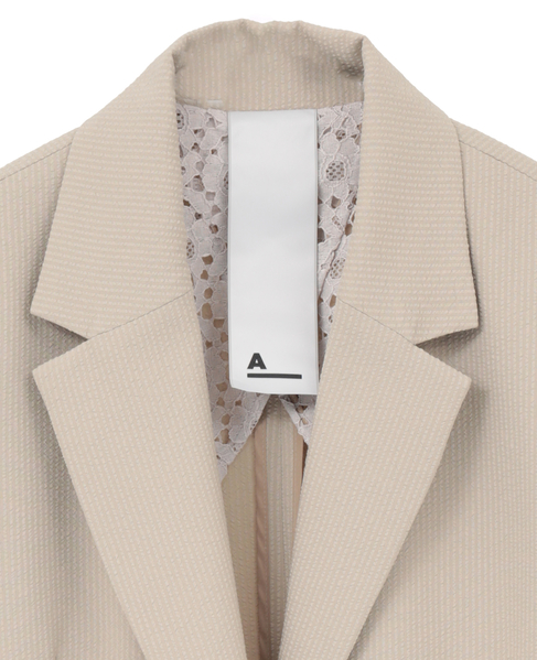 【A_/エース】サッカー ストライプジャケット 詳細画像 ベージュ 15