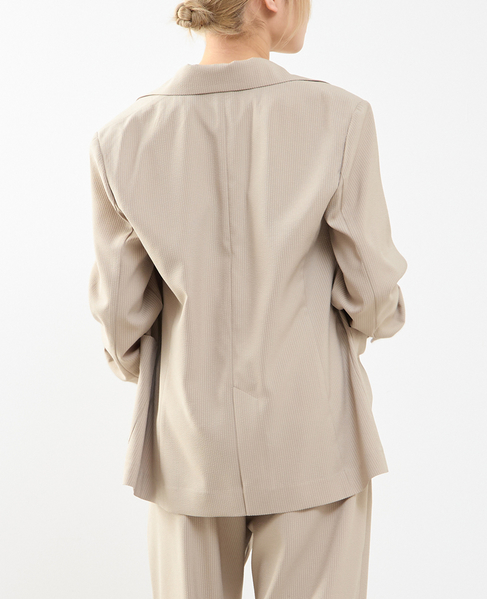 【A_/エース】サッカー ストライプジャケット 詳細画像 ベージュ 3