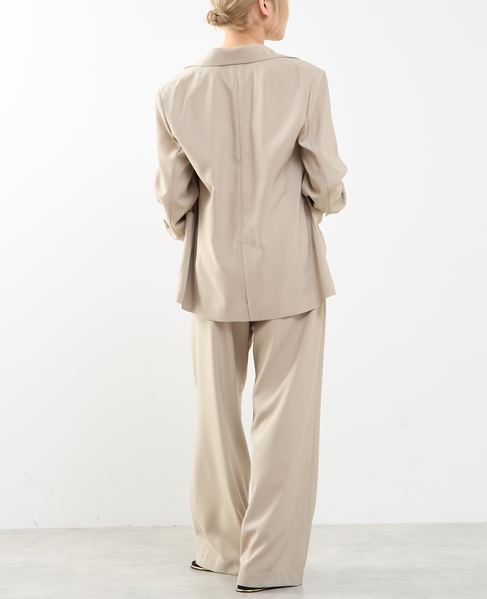 【A_/エース】サッカー ストライプジャケット 詳細画像 ベージュ 7