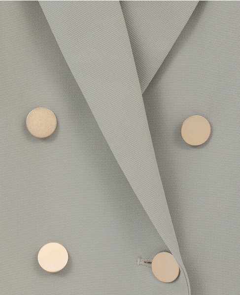 ドライタッチ半袖サマージャケット 詳細画像 グレイッシュベージュ 6