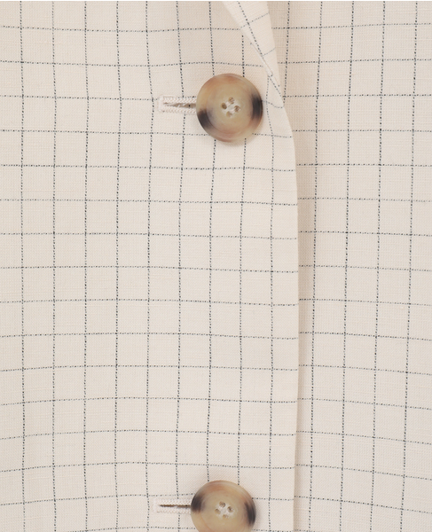 【A_ /エース】カットオフデザイン ノーカラースリーブレスジャケット 詳細画像 ベージュ系その他 18