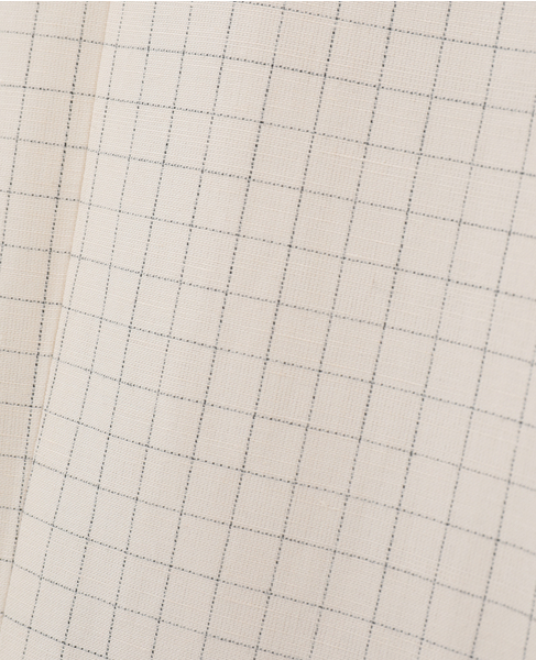 【A_ /エース】カットオフデザイン ノーカラースリーブレスジャケット 詳細画像 ベージュ系その他 19