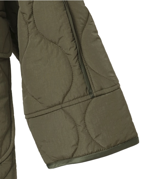 【A_/エース】≪撥水加工≫ナイロンタフタキルティングブルゾン 詳細画像 カーキ 26