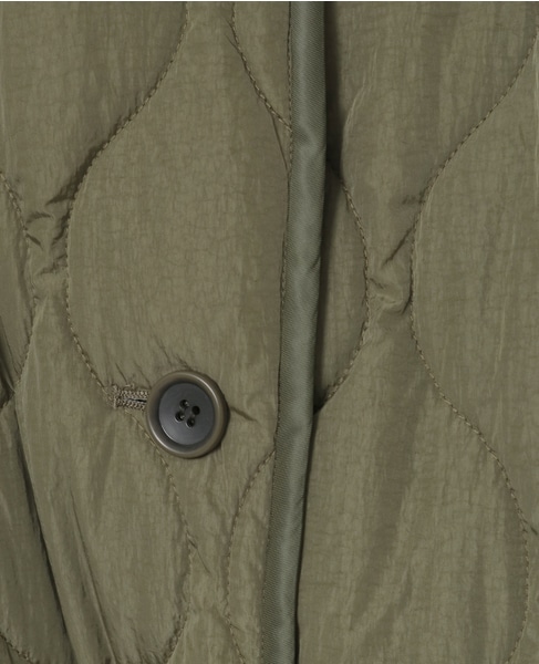 【A_/エース】≪撥水加工≫ナイロンタフタキルティングブルゾン 詳細画像 カーキ 28