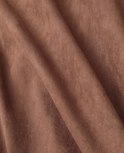 ストレッチフェイクスウェードブルゾン 詳細画像 ブラウン 14