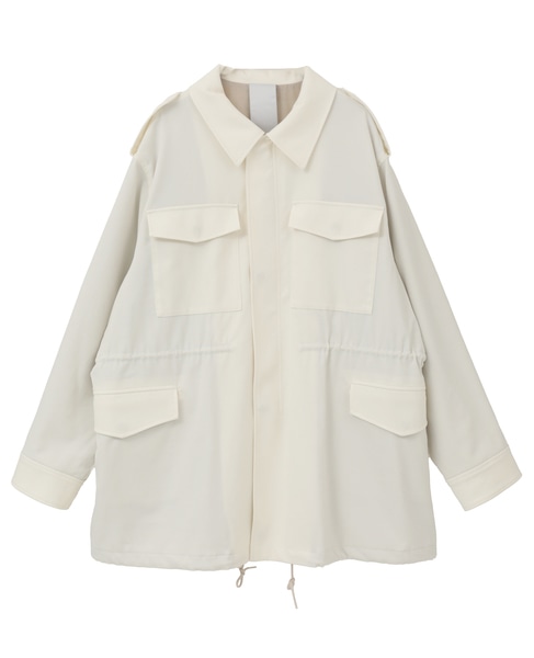 【A_/エース】ミリタリーブルゾン 詳細画像 ホワイト 1