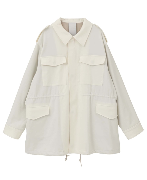 【A_/エース】ミリタリーブルゾン 詳細画像 ホワイト 10