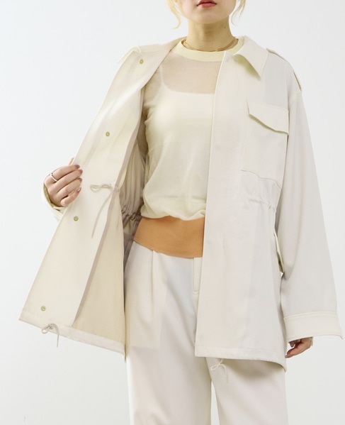 【A_/エース】ミリタリーブルゾン 詳細画像 ホワイト 4