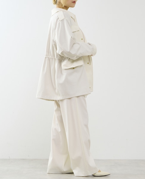 【A_/エース】ミリタリーブルゾン 詳細画像 ホワイト 9