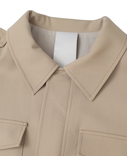 【A_/エース】ミリタリーブルゾン 詳細画像 キャメル 3