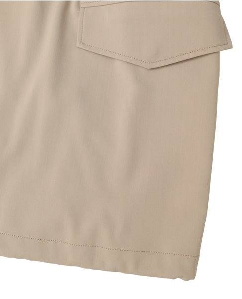 【A_/エース】ミリタリーブルゾン 詳細画像 キャメル 5