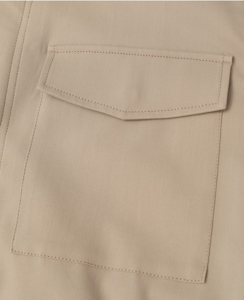 【A_/エース】ミリタリーブルゾン 詳細画像 キャメル 7