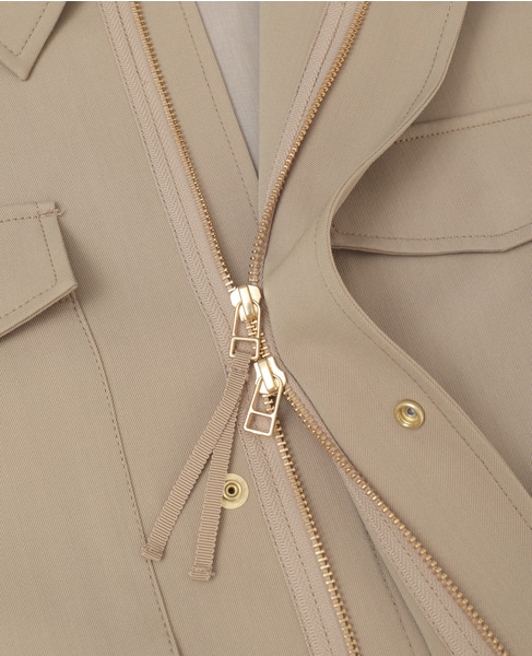 【A_/エース】ミリタリーブルゾン 詳細画像 キャメル 8