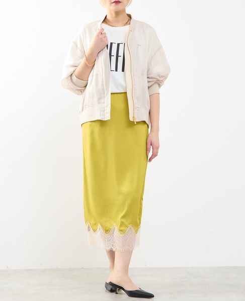 《定番》シアーブルゾン 詳細画像 グレイッシュベージュ 4