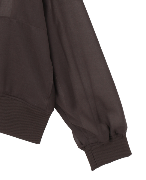 《定番》シアーブルゾン 詳細画像 ブラウン 13