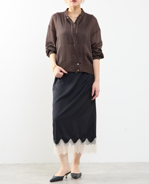 《定番》シアーブルゾン 詳細画像 ブラウン 4