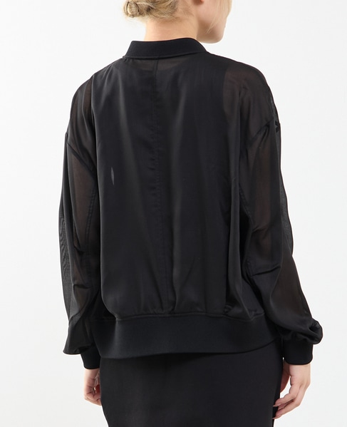 《定番》シアーブルゾン 詳細画像 ブラック 3