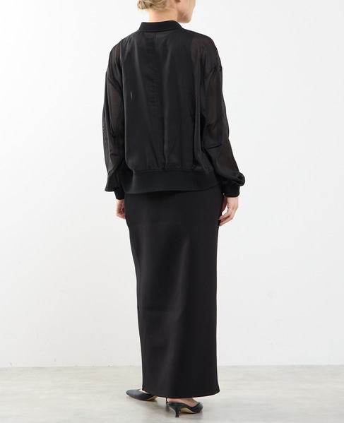 《定番》シアーブルゾン 詳細画像 ブラック 6