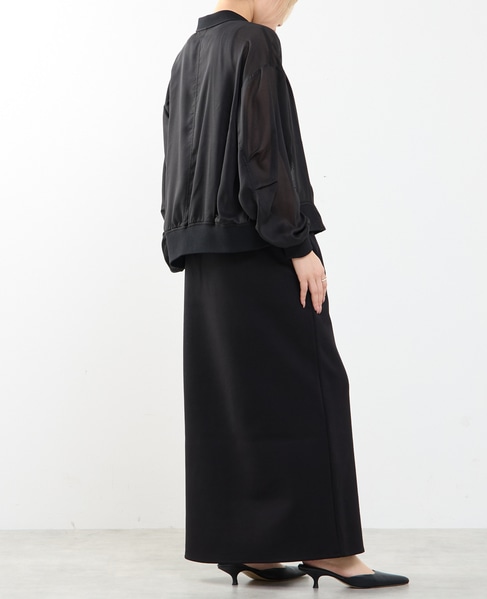 《定番》シアーブルゾン 詳細画像 ブラック 7