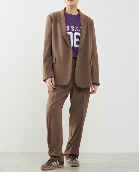 テーパードパンツ 詳細画像 ブラウン 5