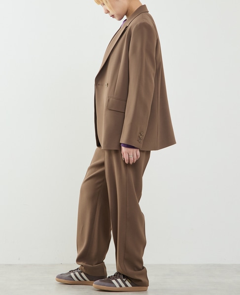 テーパードパンツ 詳細画像 ブラウン 7